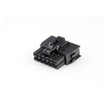Molex 1053081212 Nano-fit Receptacle 12 Pins 2.5mm Pitch Black