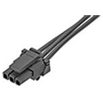 Molex 1451320300 Micro-fit Tpa 3-pin Sil Socket 3mm Spacing Black 75mm