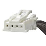 Molex 151360403 Microclasp Socket Housing 4 Pins 2mm Spacing 300mm