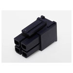 Molex 1700010104 Mega-fit Receptacle Housing 4 Pins 5.7mm Pitch