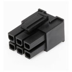 Molex 1716920106 Mega-fit Receptacle 6 Pins 5.7mm Spacing Ul 94 V-0