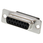 Molex 1727040002 D-sub Plug 15-pin Crimp Housing Black Insulator