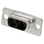 Molex 1727040042 FCT D-sub Plug 2 Pins Female Tin Shell Black Insulator
