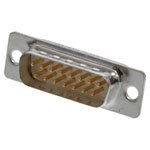 Molex 1727040063 FCT D-sub Plug 15 Pins Solder Cup Gold Plated