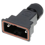 Molex 1727040105 FCT Waterproof D-sub Housing Black Ip67 4-40 Screws