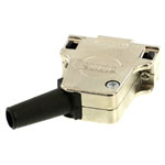 Molex 1731110061 D-sub Housing Backshell 45° Angle Rubber Bushing