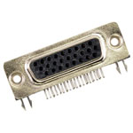 Molex 1731130134 High-density D-sub Plug 26-pin Right Angle Gold