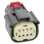 Molex 334724802 Mx150 Mat-sealed Female Connector Dual Row 8 Circuits