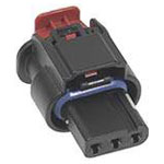 Molex 349003121 Mxp120 Socket 3 Pin 4mm Key B Black Housing