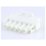 Molex 366430010 MLX Plug Housing 5 Pins 6.35mm Pa Nylon 6/6 Glow-wire