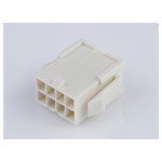 Molex 39012086 Mini-fit Jr. Plug Housing 8-pin 4.2mm Dual Row Natural