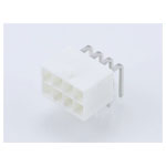 Molex 39300080 Mini-fit Jr. Header 8 Pins 4.2mm Dual Row Right-angle