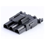 Molex 428160312 Mini-fit Sr. 3-pin Socket Housing Black 10mm Spacing