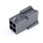 Molex 430200411 Micro-fit 3.0 Plug Housing 4 Pins 3mm Spacing Black