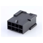 Molex 430200811 Micro-fit Plug Housing 8-pins 3mm Dual Row Black