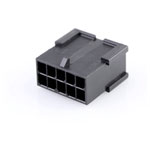 Molex 430201001 Micro-fit Plug Housing 10 Pins 3 Mm Pitch Black