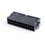 Molex 430202400 Micro-fit 3.0 Plug Housing 24 Pin 3mm Spacing Black