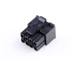 Molex 430250800 Micro-fit 3.0 Receptacle 8 Pins 3mm Black Ul 94v-0