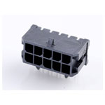Molex 430451000 Micro-fit 3.0 10-pin 3mm Dual Row Right-angle Header