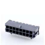 Molex 430451601 Micro-fit Header 16-pin 3mm Pitch Dual Row Gold