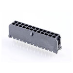 Molex 430452428 Micro-fit Header 24 Pins 3mm Pitch Dual Row Gold