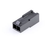 Molex 436400201 Micro-fit 3.0 Plug Housing 2 Pins 3mm Spacing Black