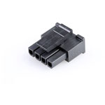 Molex 436450400 Micro-fit 3.0 Receptacle 4 Pins 3mm Spacing Black