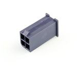 Molex 469930411 Mini-fit Jr. Plug Housing 4 Pin 4.2 Mm Spacing Black