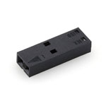 Molex 50579002 SL Crimp Housing 2 Pin 2.54 Mm Black Non-polarised