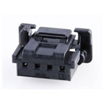 Molex 5601230401 Duraclik Receptacle Housing 4 Circuits Black