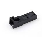 Molex 701070001 SL Socket Housing 2 Pins 2.54mm Single Row Black