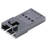 Molex 701070003 SL Crimp Housing 4 Pins 2.54 Mm Spacing Black