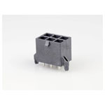 Molex 768290006 Mega-fit Pin Strip 6 Pins 5.7mm Through Hole