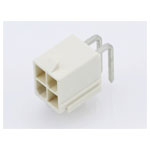 Molex 874270402 Mini-fit Jr. Header 4 Pins 4.2 Mm Pitch Right-angle