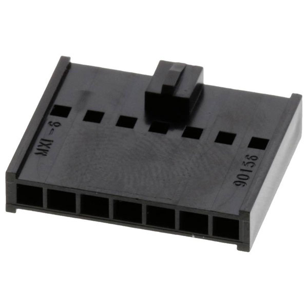 Molex 901560147 C-grid Iii Pin Housing 2.54mm Pitch 7 Circuits Black