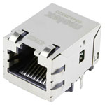 Molex 934628320 Gigajack Single-port Rj45 Shielded Black Industrial