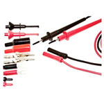 Mueller 110006 Testing Connector Adapter Set Red/Black Test Tip/Plug