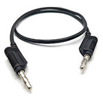 Mueller 22.170-.25M-0 Test Lead 4mm Jack 0.25m Black 1pc