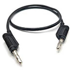 Mueller 22.170-1M-0 Test Lead 4mm Jack 1m Black 1pc