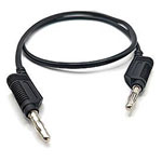 Mueller 22.170-2M-0 Test Lead 4 mm jacks 2 m Black 1pc