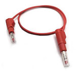 Mueller 22.451-1M-2 Test Lead 4mm Jack 1m Red Durable Quality