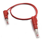 Mueller 22.451-2M-2 Test Lead 4mm Jack 2m Red 1 Piece