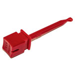 Mueller BU-00202-2 Plunger Clip Small Red Glass-Fibre Nylon Beryllium-Copper