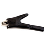 Mueller BU-121-0 Alligator Clip Black 15mm Clamp 8 AWG Solder Connect