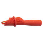 Mueller BU-126-2 Alligator Clip Red Insulated 8.9mm Clamp 74mm Length
