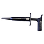 Mueller BU-20431-0 Plug Insulated 4mm Right Angle Banana Plug Black