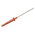 Mueller BU-26130-2 Test Probe Red 1000V CAT III Clip-On 4mm Connector
