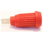 Mueller BU-31603-2 Jack Plug Red Zytel UL® 4mm Banana Socket