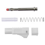 Mueller BU-3261410-9 Stackable 4mm Banana Plug Retractable Sheath