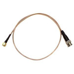 Mueller BU-4150028048 Coax BNC to SMA Plug Shielded Cable 0.1m